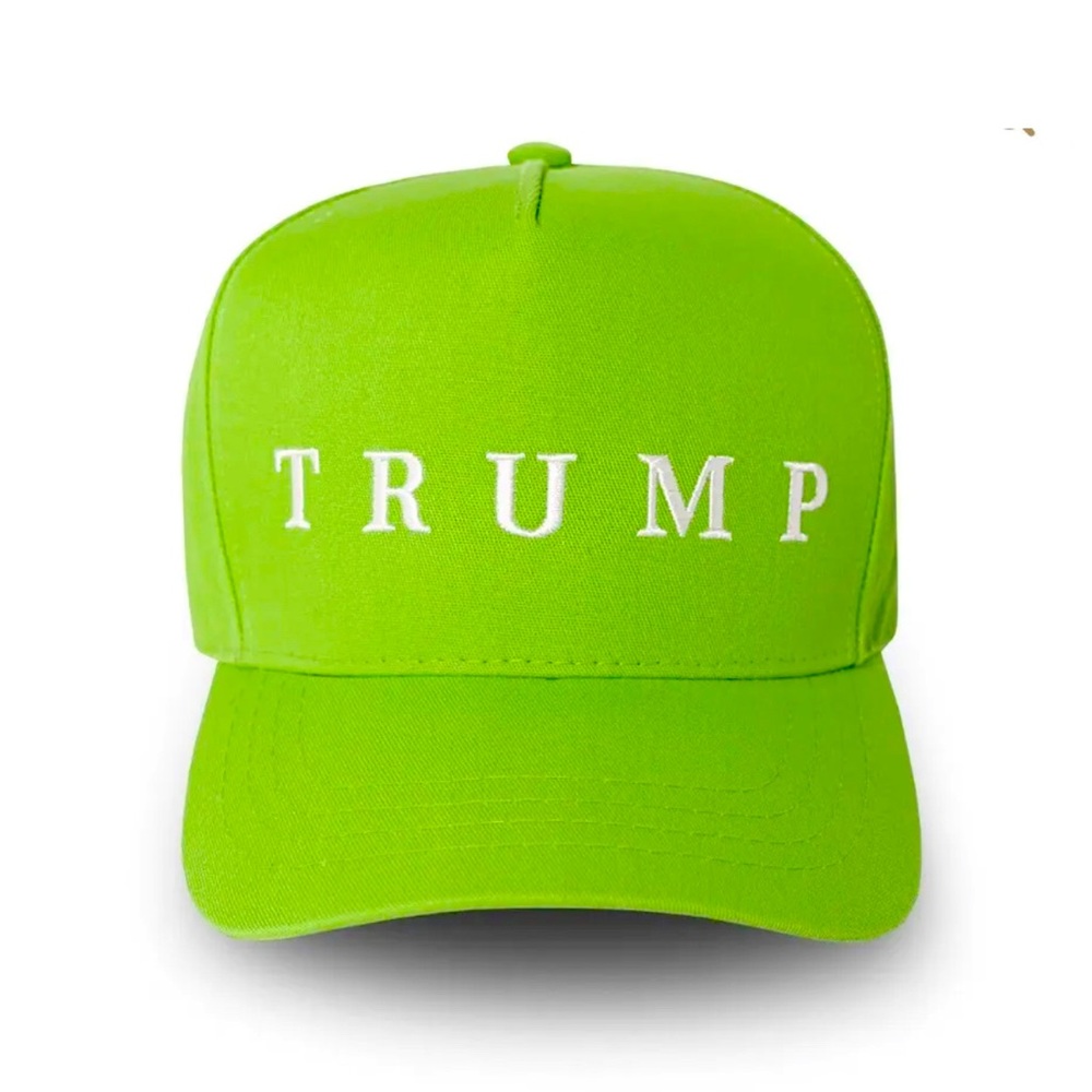 Limited Edition Green Donald Trump Hat 2024 Snapback CaliFame Cap Authentic MAGA